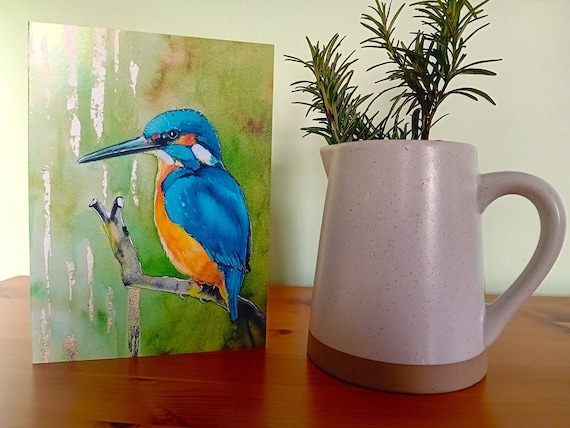 Kingfisher Greetings Card
