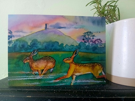 Sunset Greetings Card