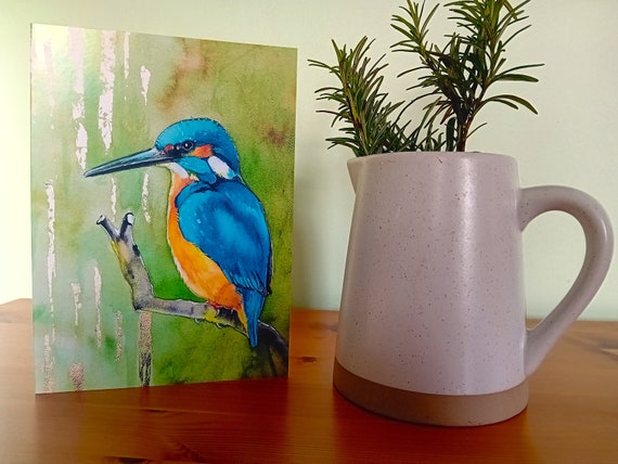 Kingfisher Greetings Card