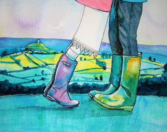 I Wellie Love You (print)