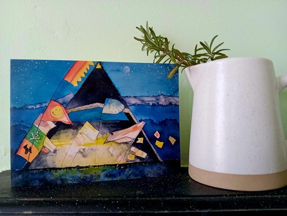 Glastonbury Festival Greetings Card