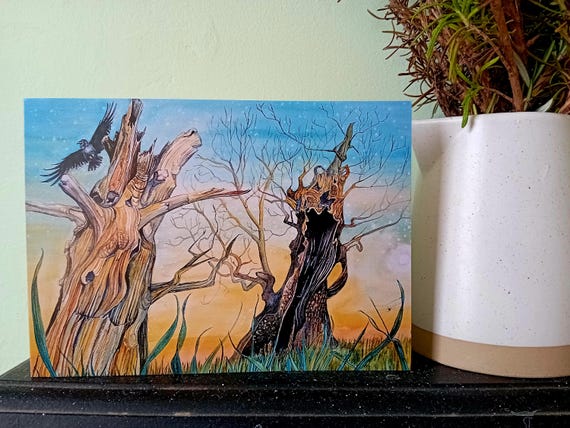 Samhain, October Greetings Card