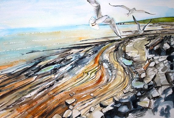 Watchet (watercolour original)