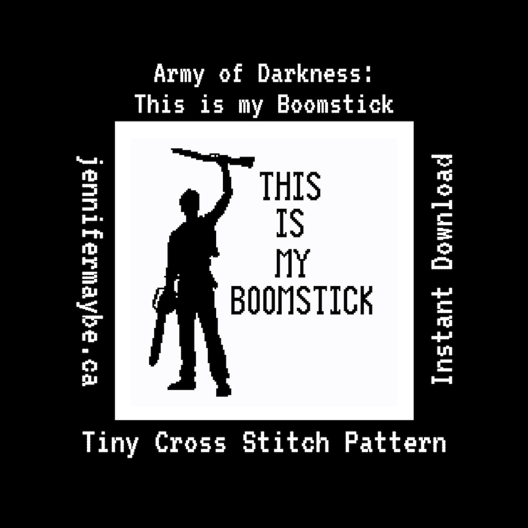 This is My Boomstick Army of Darkness Bruce Campbell Etsy