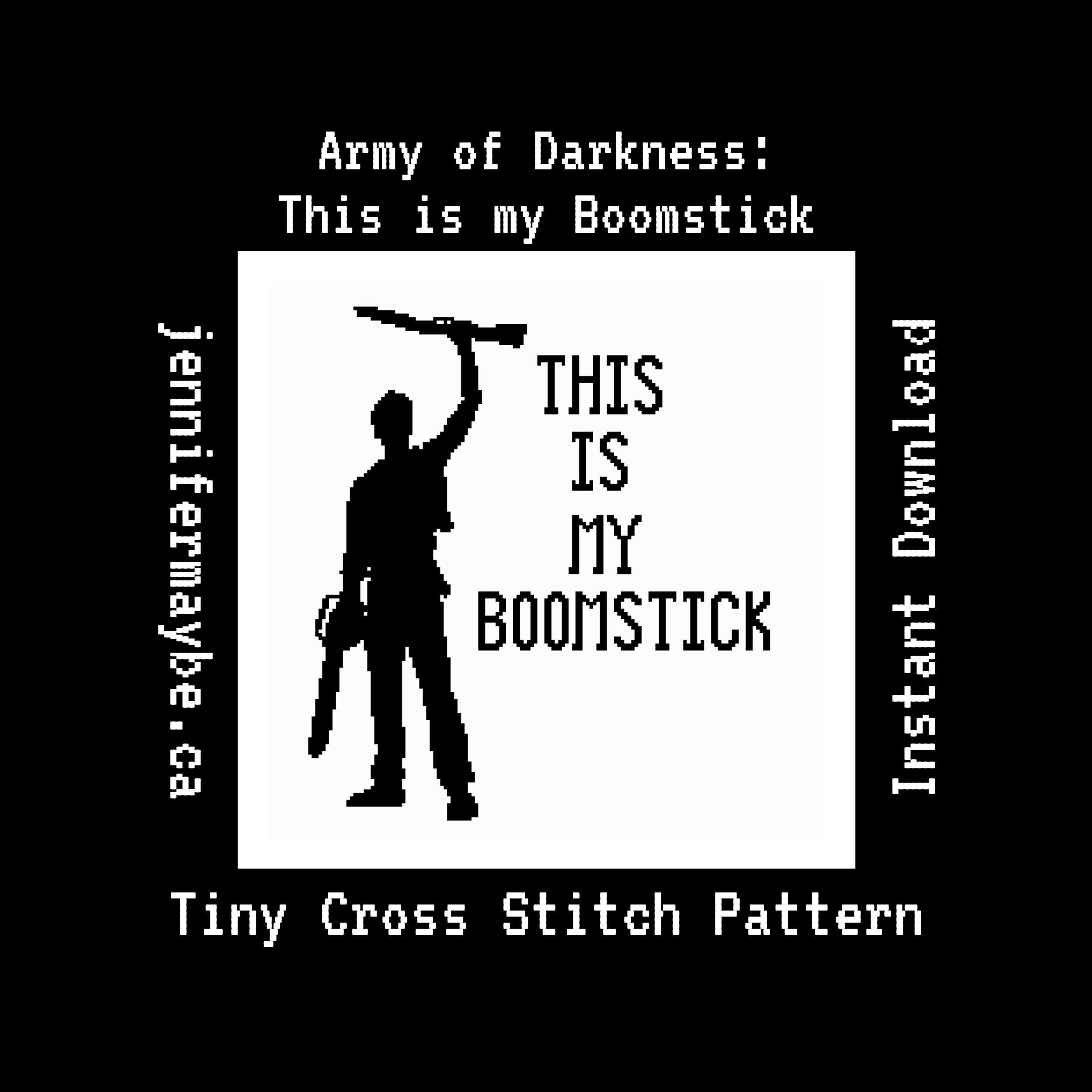 This is My Boomstick Army of Darkness Bruce Campbell Etsy