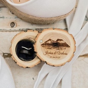 Ring Box, Ring holder, Wedding Ring Boxes, Ring Bearer, wood ringbox, ring box wedding, ring bearer box, Proposal ring box, ringbox hochzeit