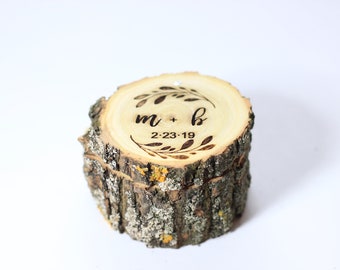 rustic wedding rings etsy