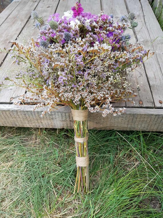 Bukiet ślubny Rustykalny Bukiet Kwiatów Suszony Bukiet Kwiatów Gypsophilia Naturalny Wystrój Kwiatów Rustykalny Wystrój Weselny