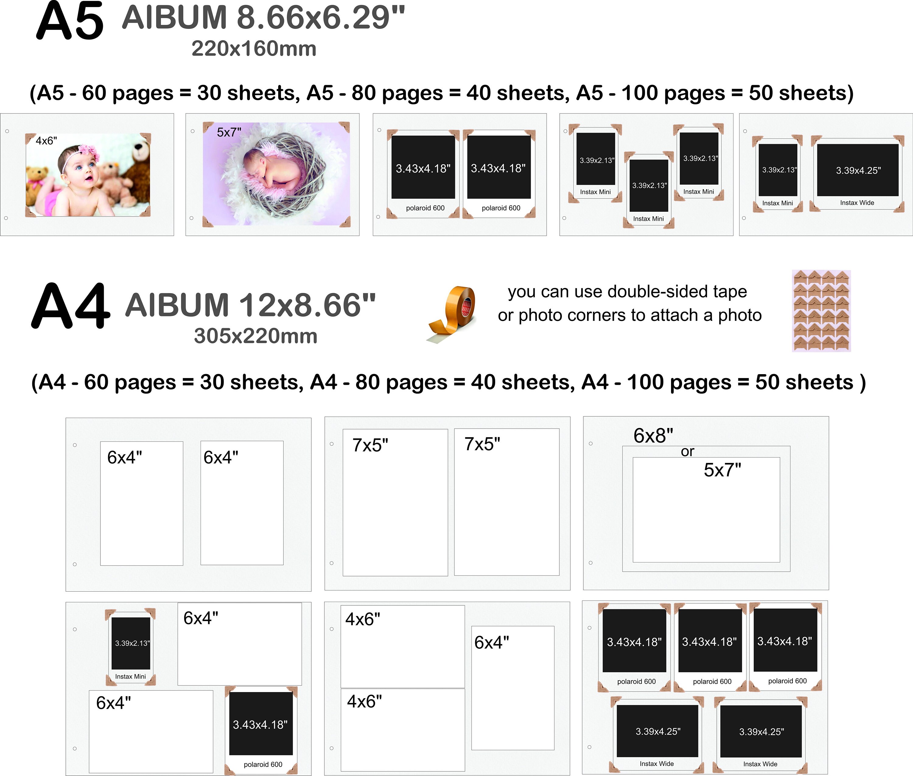 Baby Album Personalized Photo Album Kids Album Engraved Etsy