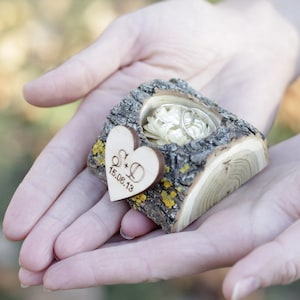 Personalized Rustic Ring dish,Ring Pillow, wedding ring box, wood ring box,engagement ring box,Ring pillow alternative ~ Acacia tree