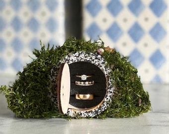 Ring Boxes natural beauty, Wooden Ring Boxes, Rustic Ring Bearer, Outdoor Wedding, fantasy wedding, home of the rings, proposal ring box