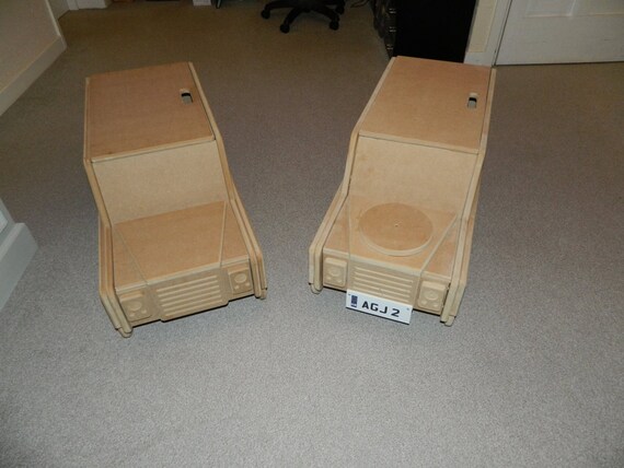unpainted mdf toy box