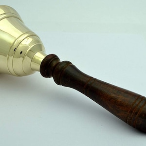 Personalisierte Name Messing überzogene Glocke 17,8 cm
