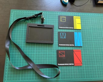 Metal Gear Solid : Permissive Action Link Key Card PAL Set - Etsy