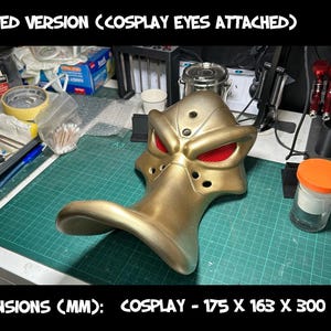 Mighty Ducks Cosplay Mask Display