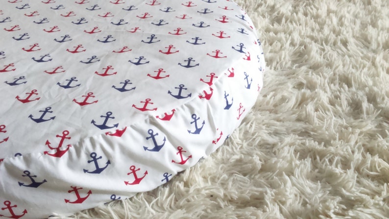 Oval Fitted Sheets Different Colors Baby Crib Sheets Oval Etsy