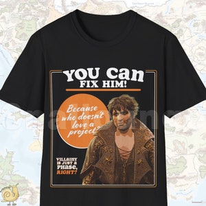 Ihr könnt Ihn Reparieren! Lord Gortash BG3 inspiriertes Retro T-Shirt