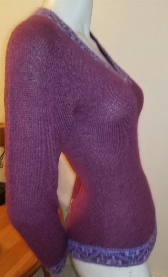 Vintage 100% Baby Alpaca Sweater Peru Size XS