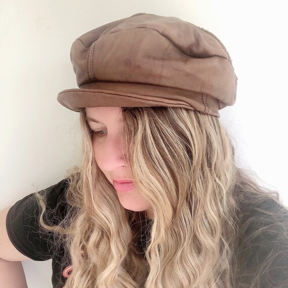 70s Vintage Buckskin Leather Smoke Tanned Baker Bo