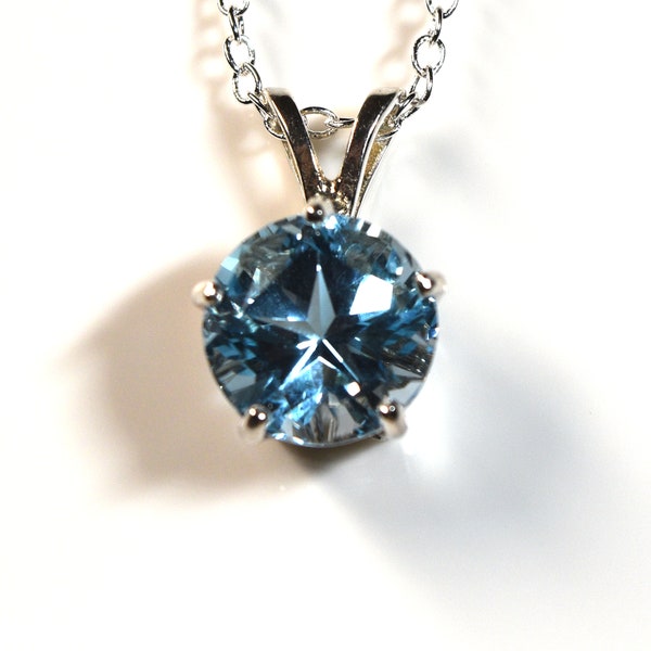 Lone Star Swiss Blue Topaz 10mm