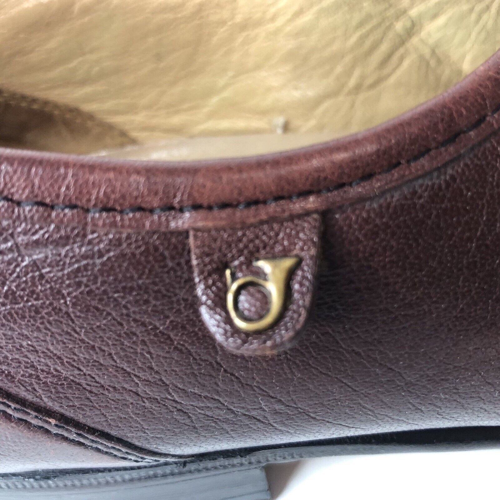 French Shriner - Elegant Burgundy Men\'s Dress Shoes Size 13 D French Shriner Milton Burgundy 9W Fine Real Leather Men  main image 3