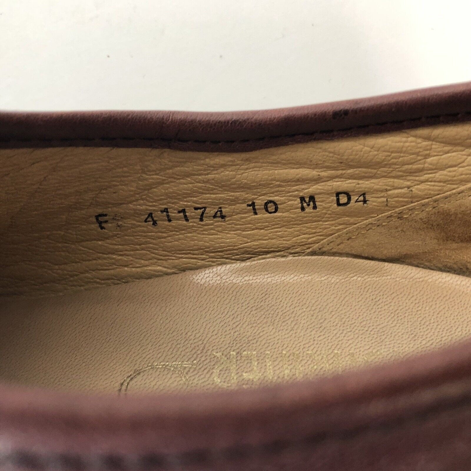 French Shriner Mens Shoes Size 10M Burgundy Leather Tassel Loafers F41174 Loafer Tassel Burgundy Men - Etsy main image 2