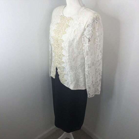 Vintage Ursula Of Switzerland Formal Dress Size 10 La Gem