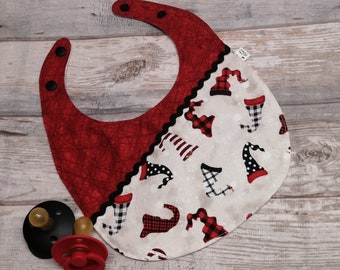 Baby Bib, 100% Cotton, Waterproof