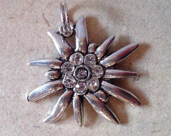 Necklace Edelweiss silver