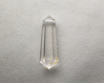 Quartz Cristal double pointes petit PERCÉE taille pendentif