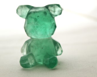 Large Teddy Bear Fluorite Gemstone natural  47 MM