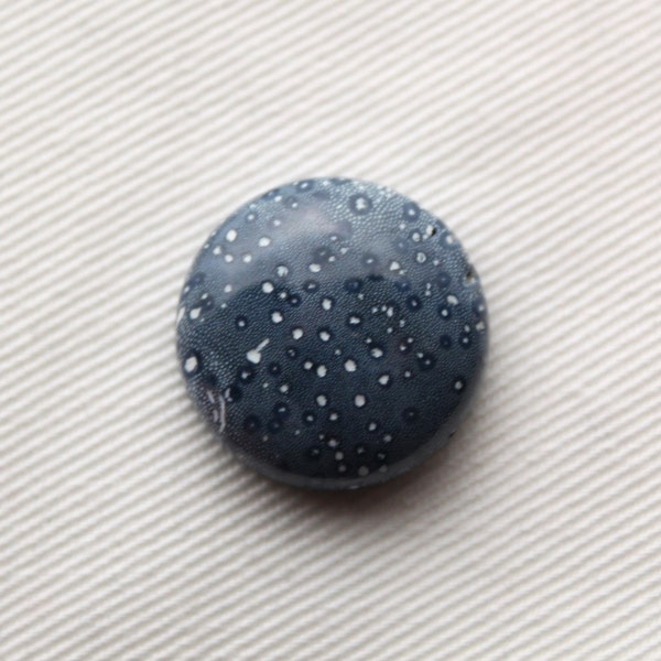 Blue Sponge Coral Gemstone 18 mm round