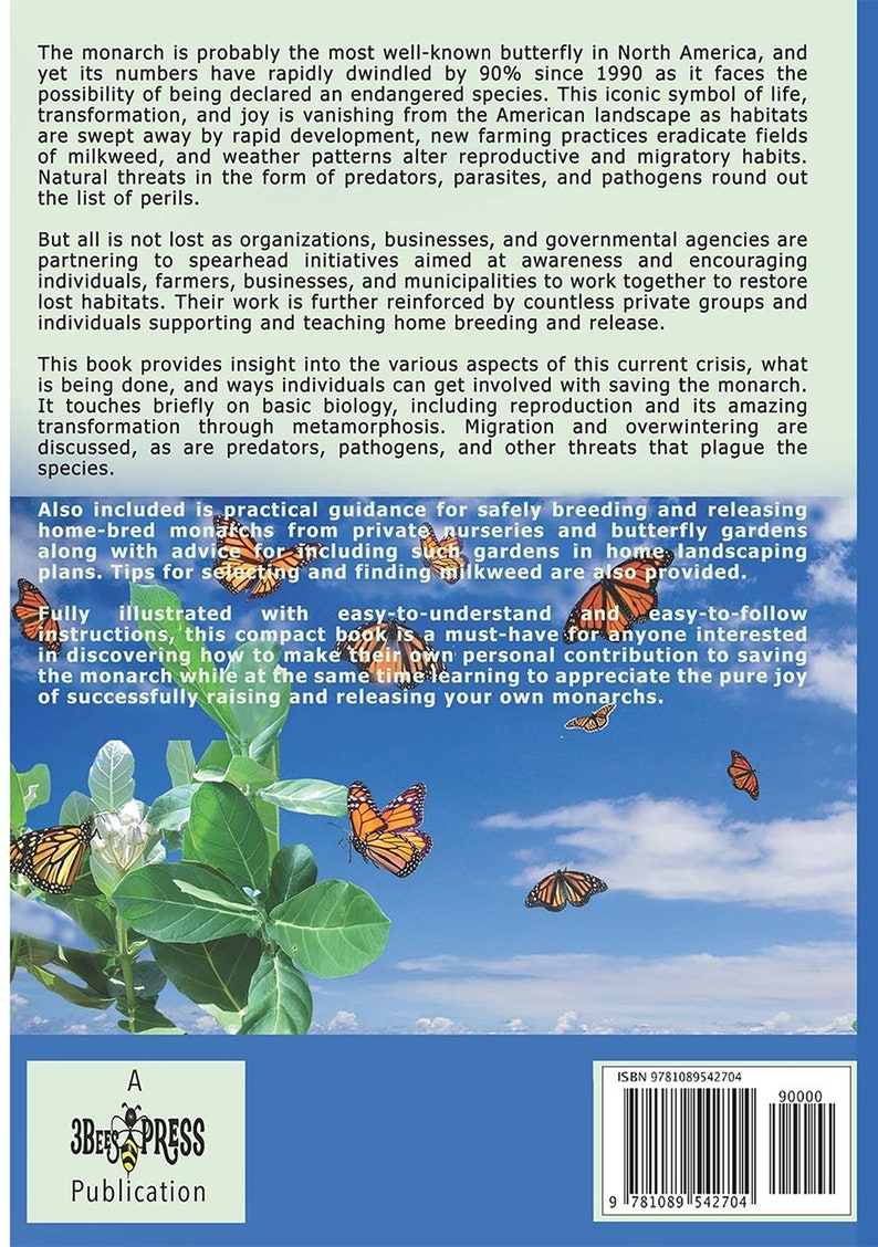 Monarch Butterfly Standard Wood-frame Enclosure & Screenroom Habitat with Illustrated 56-page Book | Pollinator Incubator | Flight Cage image 7