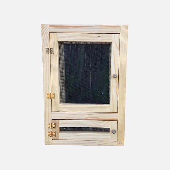 Wasp, Bee, and Butterfly Wooden-framed 2-door Enclosure and