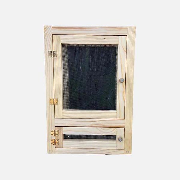 Wasp, Bee, and Butterfly Wooden-Framed 2-Door Enclosure and Research Flight Cage