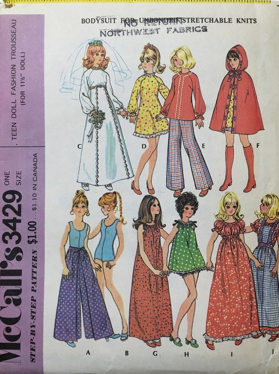 vintage barbie clothing line