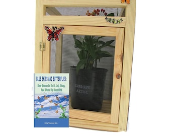 Kind-Größe Schmetterling Gehege Bildraum Käfig Kindergarten Lebensraum und How-To-Buch