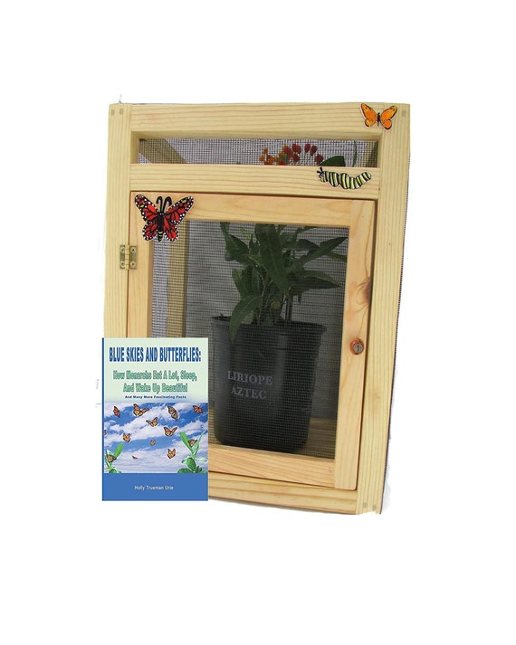 Child-size Butterfly Enclosure Screenroom Cage Nursery Habitat and