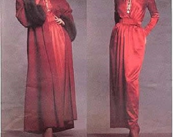 Vogue 1046 Givenchy Designer echa de menos el patrón de vestido Paris Original
