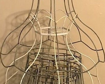 Vintage Lamp Shade Frames -  For Custom Recovering - Contact Present Appeal for Details