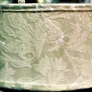 Lamp Shade - Soft Lined - Metal Frame - Hand Sewn