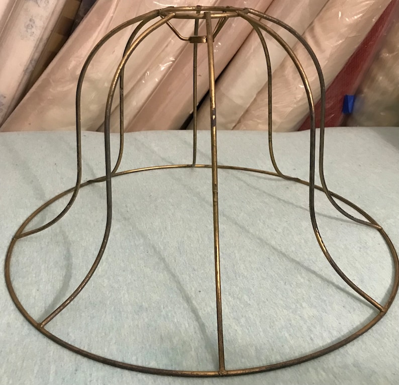 Vintage Lamp Shade Frames for Custom Recovering Contact Etsy
