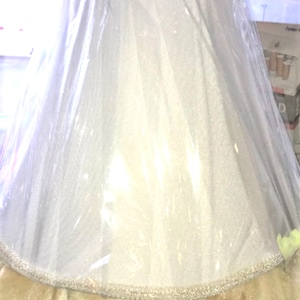 Lamp Shade - Scallop Bottom - Soft Lined - Hand Sewn