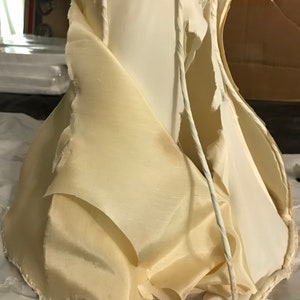 Lamp Shade Refurbishment - Custom - Before and After