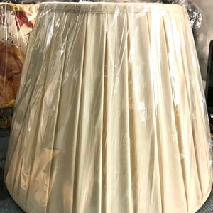 Lamp Shade - Hand Sewn - Hand Pleated - Cotton Covered - Soft Lined - More Fabric Options Available
