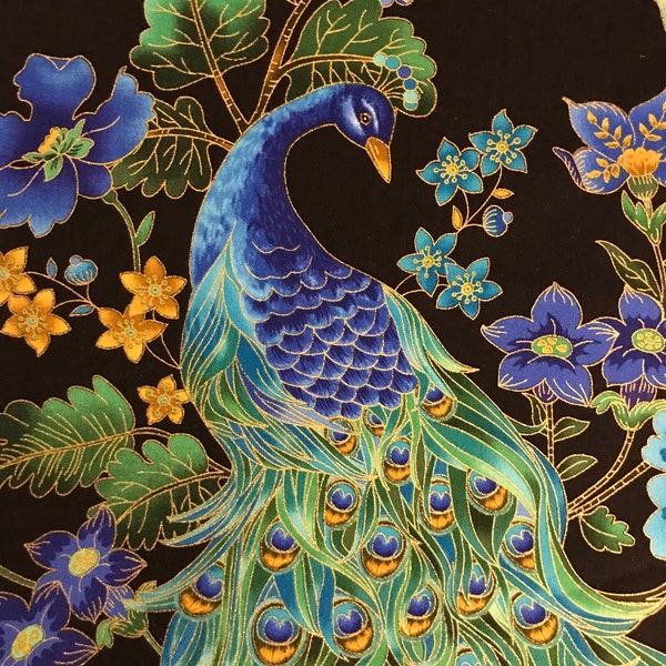 Peacock Inspired Room Accessories - Peacock Custom Lamp Shade - Peacock Colors -