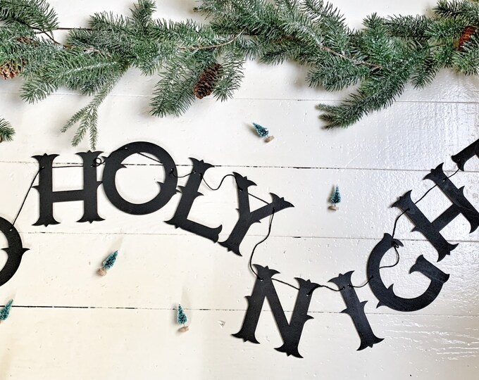 Nativity Garland Etsy