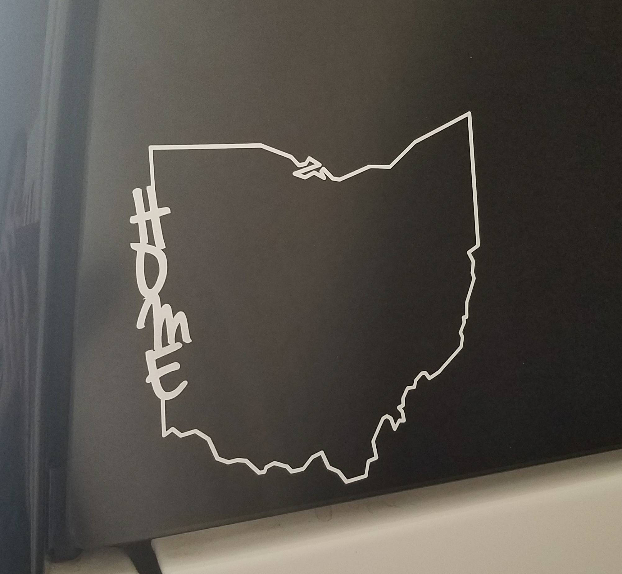 Ohio Car Decal Home Decal Ohio Car Sticker Home Car Etsy