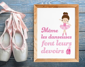 Chambre D Enfant Ballerine Etsy