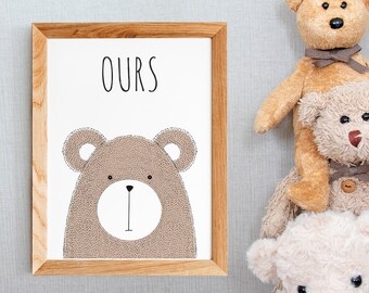 Chambre De Bebe Ours Etsy